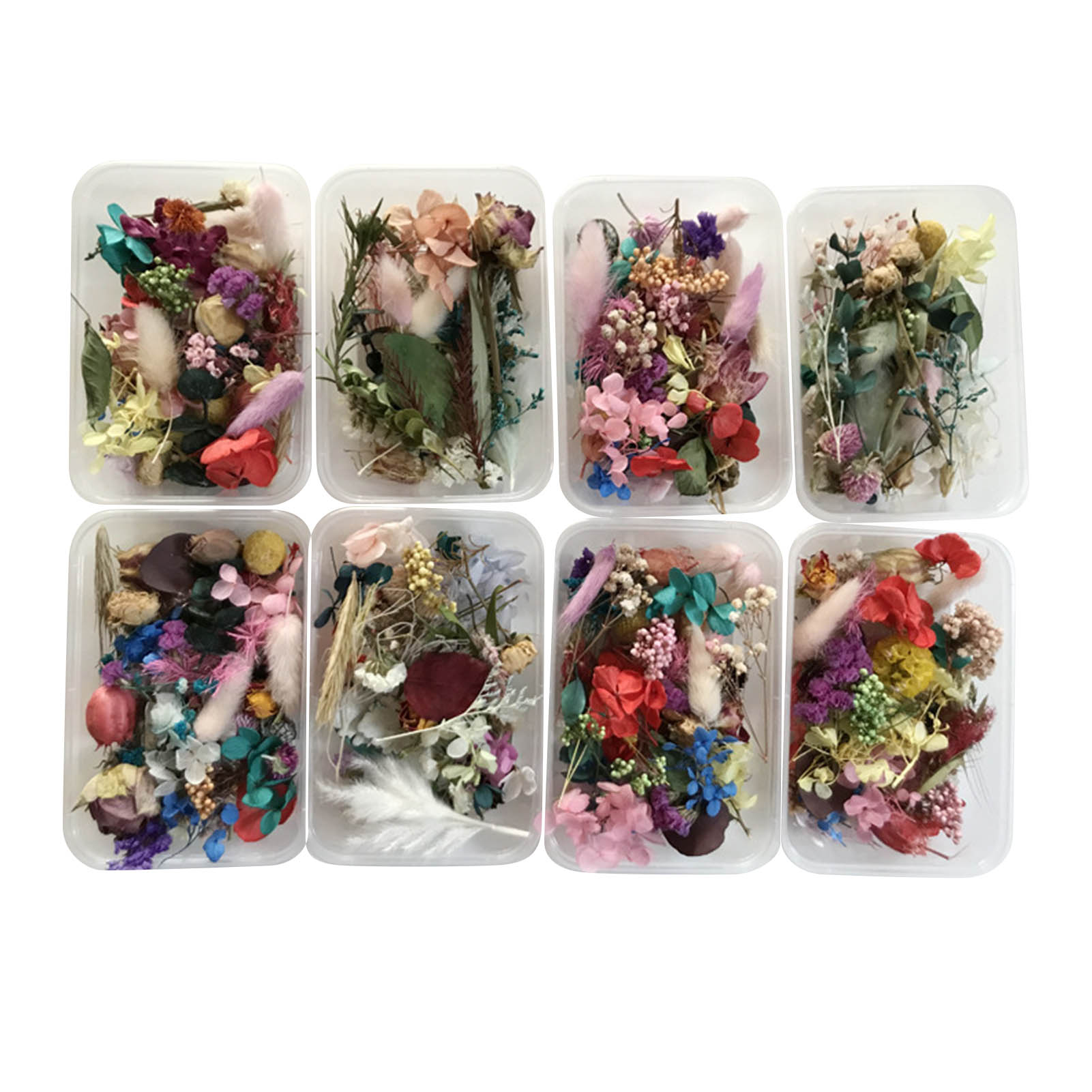 Candle Supplies Kit - Natural Dried Flower Kit Pressed Artwork