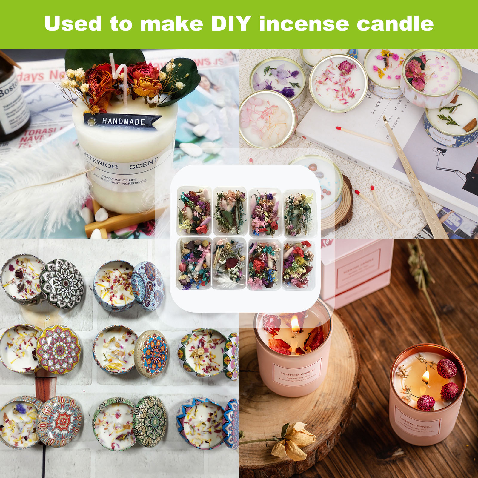 Natural Dried Flower Kit Press - Candle Supplies Kit review and price