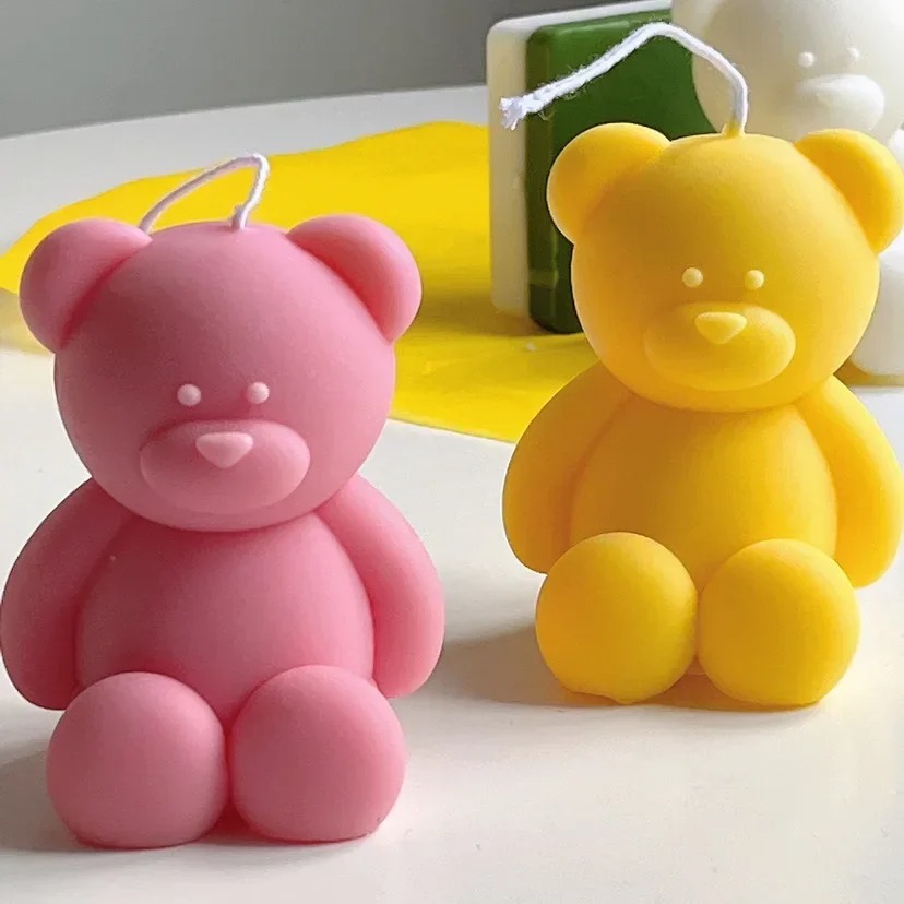 3D Cute Cartoon Bear Silicone  - Candle Supplies Kit review and price
