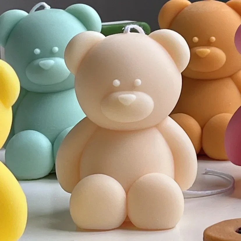 3D Cute Cartoon Bear Silicone  - Candle Supplies Kit review and price