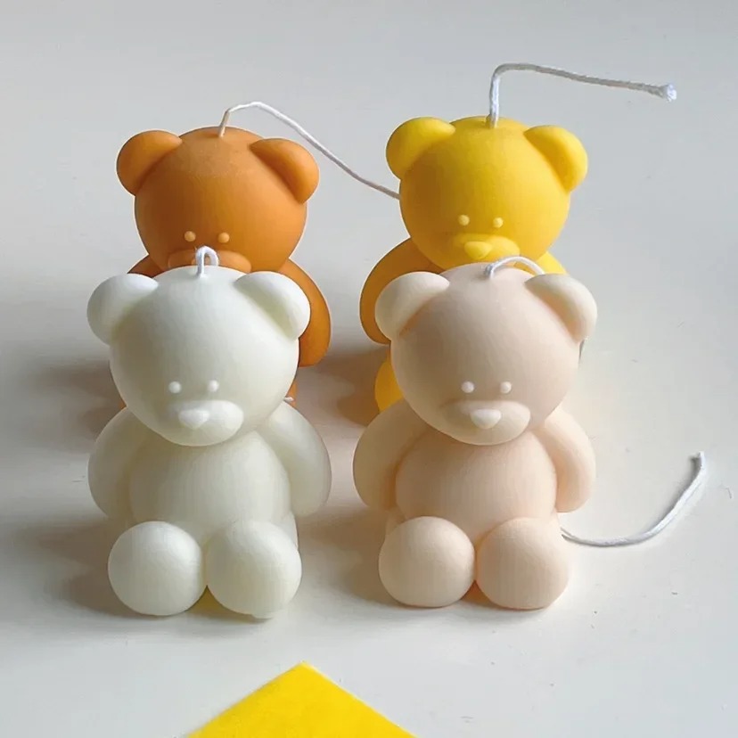 3D Cute Cartoon Bear Silicone  - Candle Supplies Kit review and price