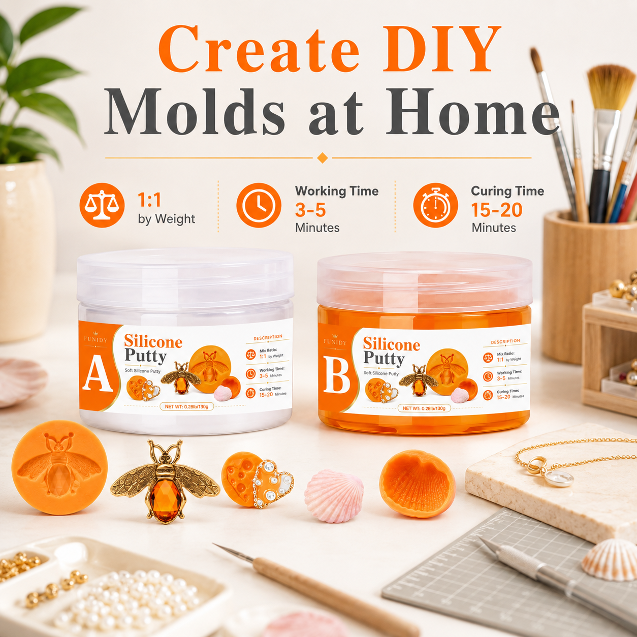 SILICONE PUTTY Making Kit, Fas - Candle Supplies Kit review and price