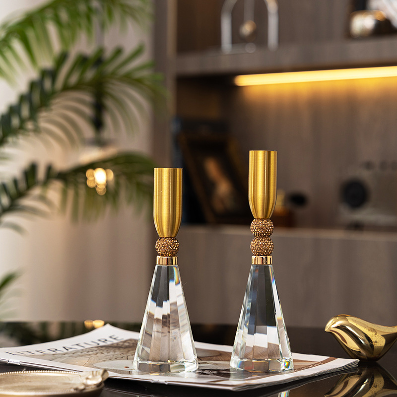 Crystal glass candle holder su - Candle Supplies Luxury review and price