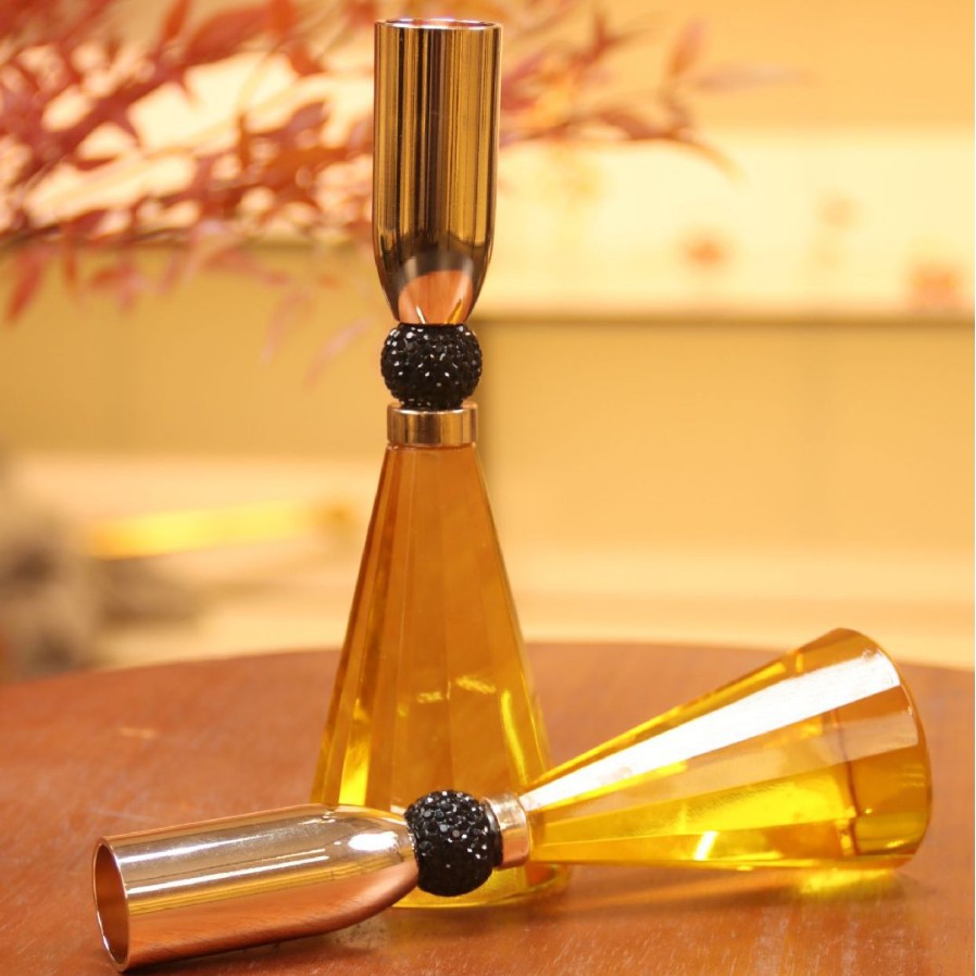 Crystal glass candle holder su - Candle Supplies Luxury review and price